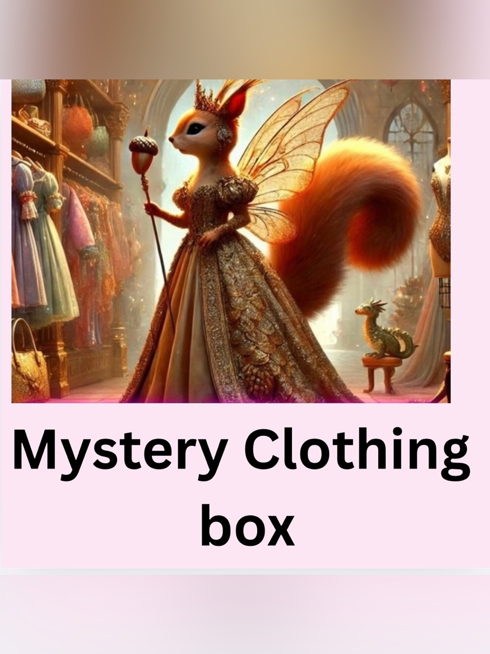 Mystery box -SM thru 3XLG - 1 NEW item/1 accessories- 1 Bag